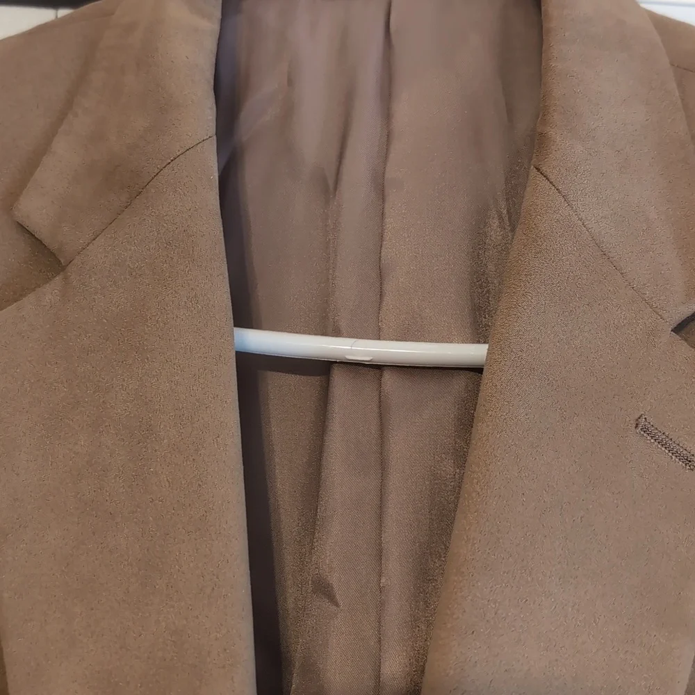 Men's Ralph Lauren Chaps Faux Suede Blazer - Picture 4 of 6